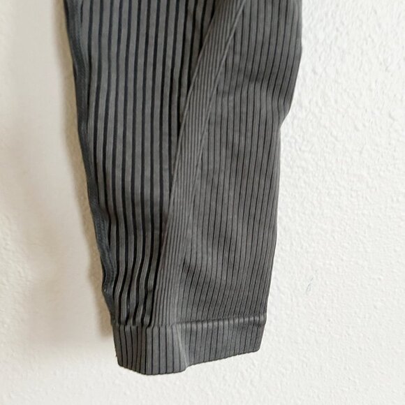 Zyia Active XL Grid Performance Leggings Ribbed Stretch Athletic Pants - Picture 5 of 8